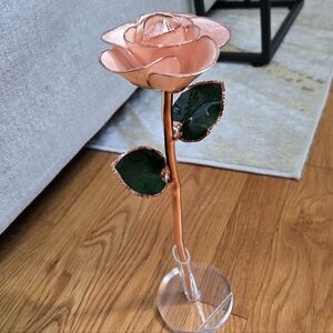 Steven Singer "I Love You" Rose Gold Dipped Rose